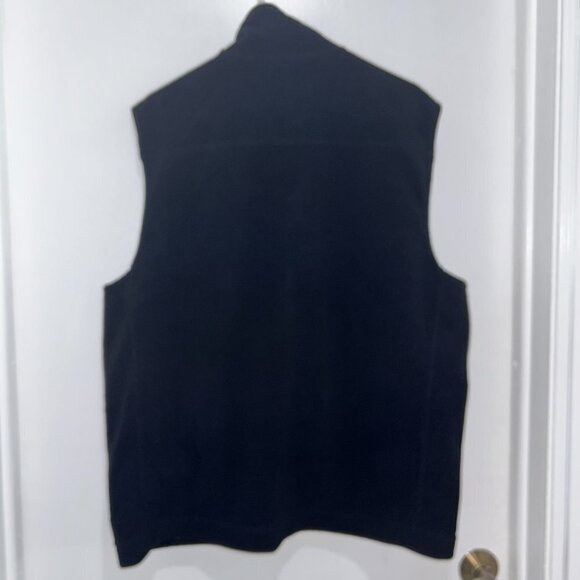 Men's Izod fleece gold vest Size L - Picture 2 of 3